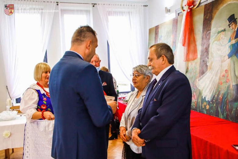 Rocznica Złotych Godów w gminie Udanin