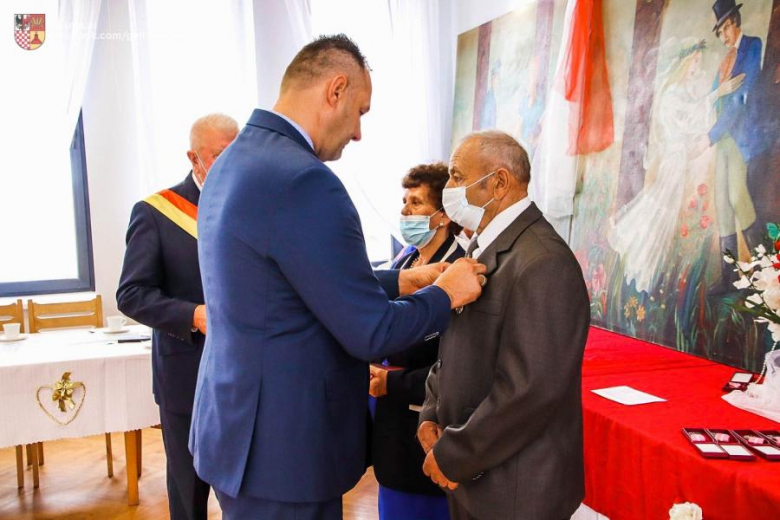 Rocznica Złotych Godów w gminie Udanin