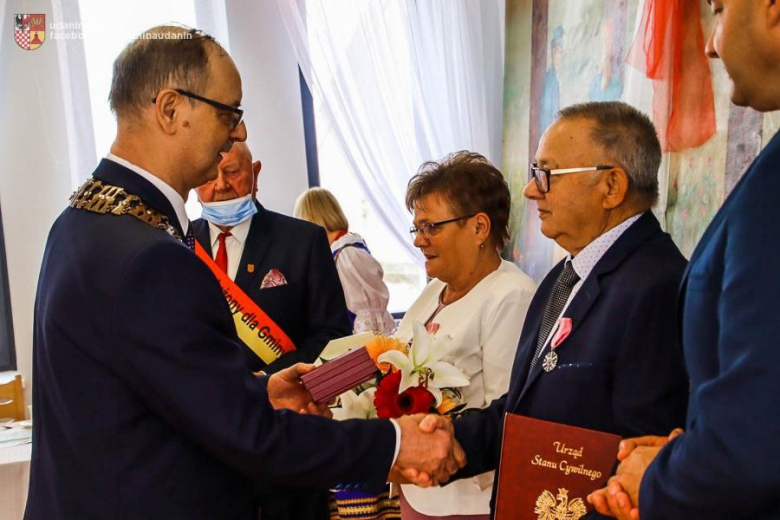 Rocznica Złotych Godów w gminie Udanin