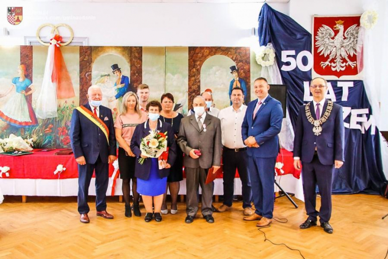 Rocznica Złotych Godów w gminie Udanin