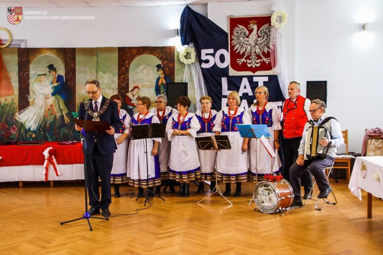 Rocznica Złotych Godów w gminie Udanin