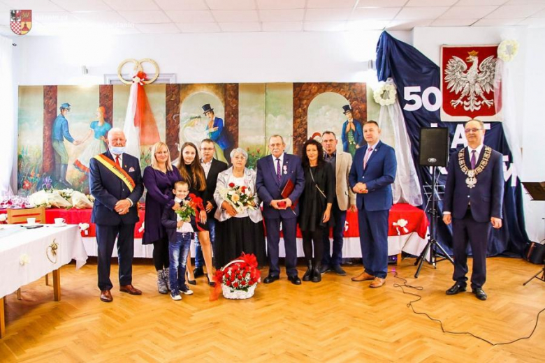 Rocznica Złotych Godów w gminie Udanin