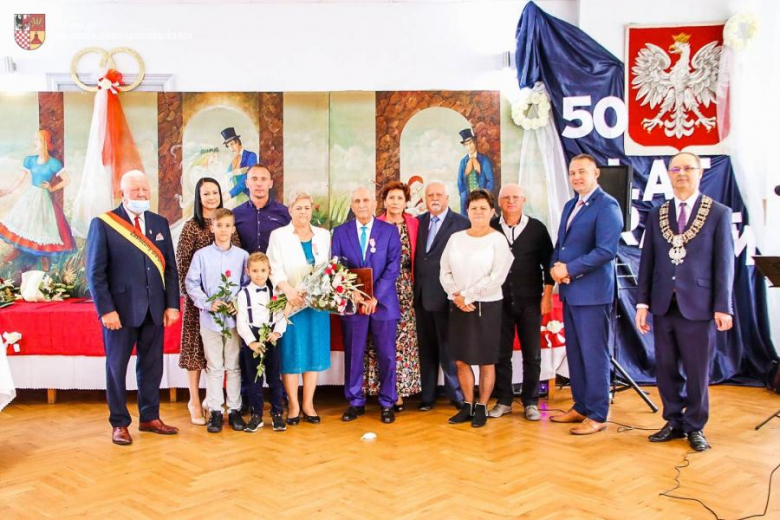 Rocznica Złotych Godów w gminie Udanin