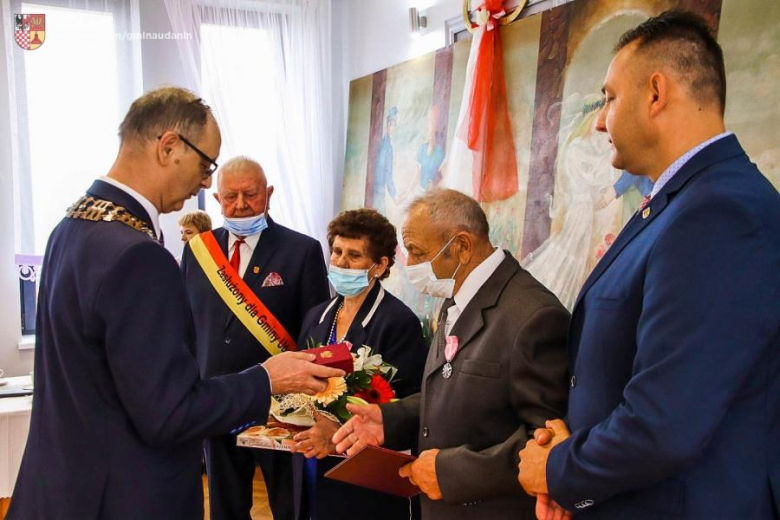 Rocznica Złotych Godów w gminie Udanin