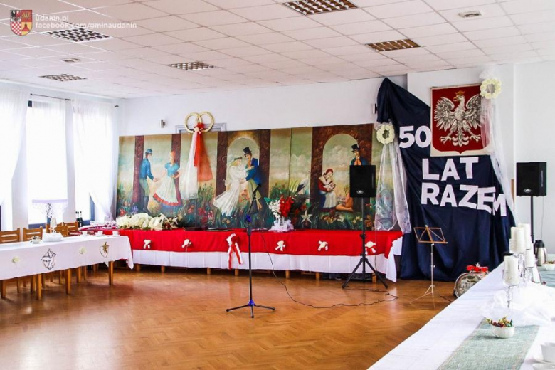 Rocznica Złotych Godów w gminie Udanin