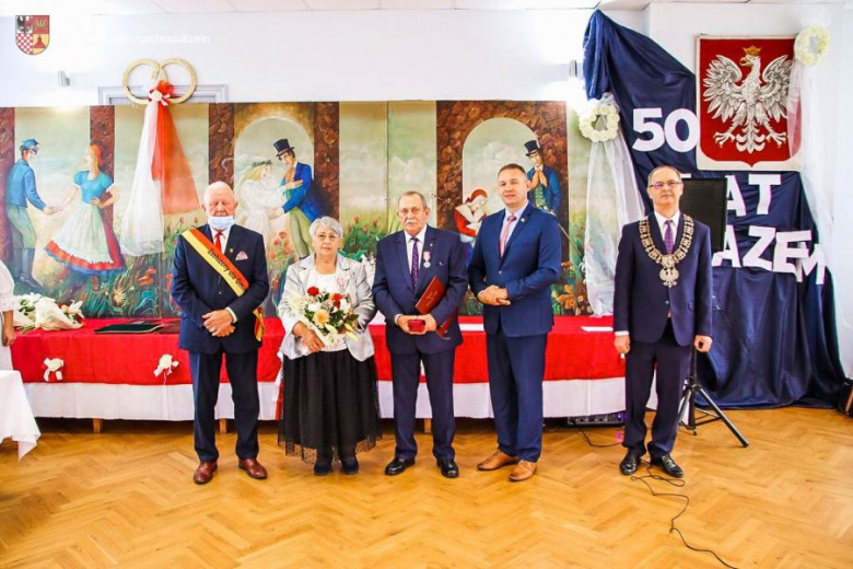 Rocznica Złotych Godów w gminie Udanin