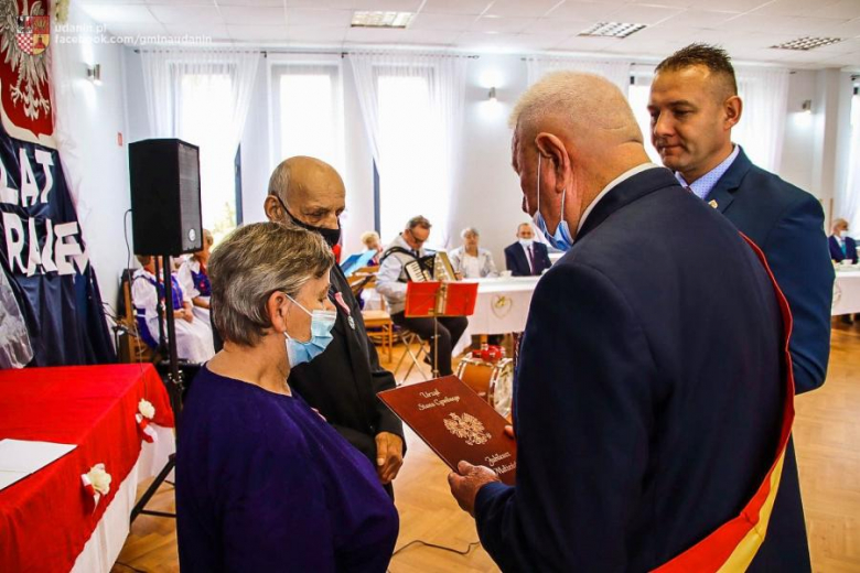 Rocznica Złotych Godów w gminie Udanin