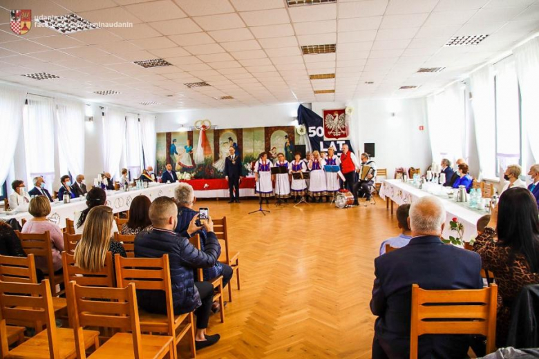 Rocznica Złotych Godów w gminie Udanin