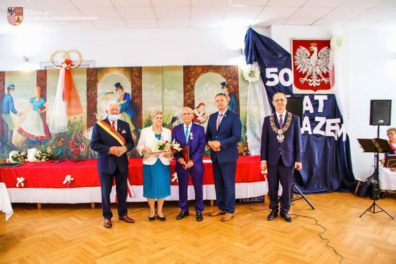 Rocznica Złotych Godów w gminie Udanin