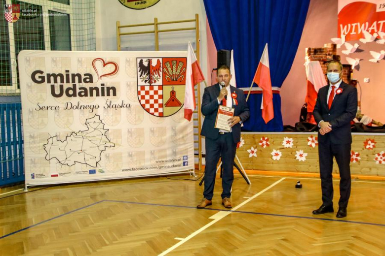 Uroczystości w Udaninie