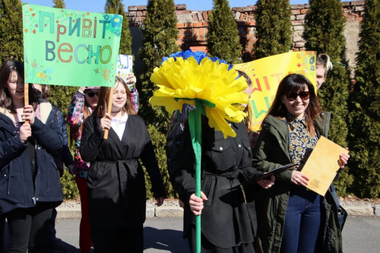 Powitanie wiosny w Udaninie. Przez miejscowość przeszedł barwny korowód