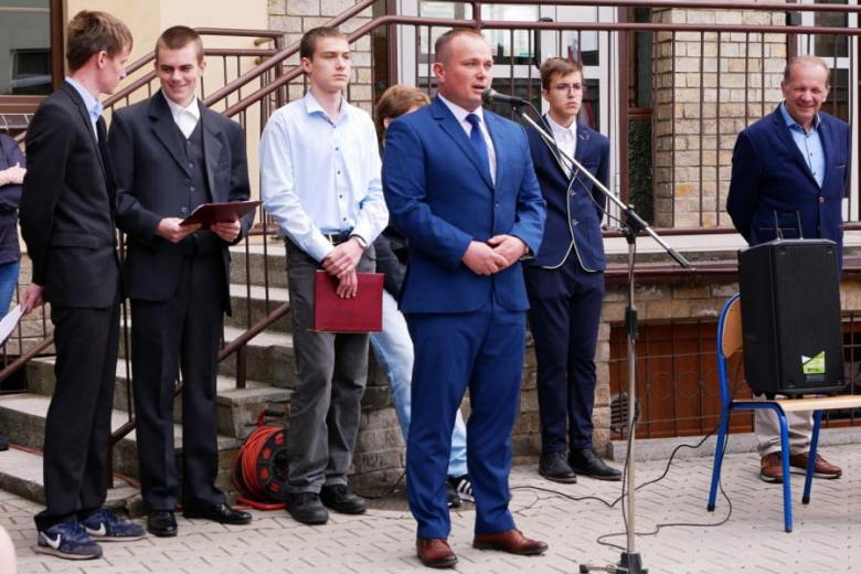 Pożegnanie maturzystów