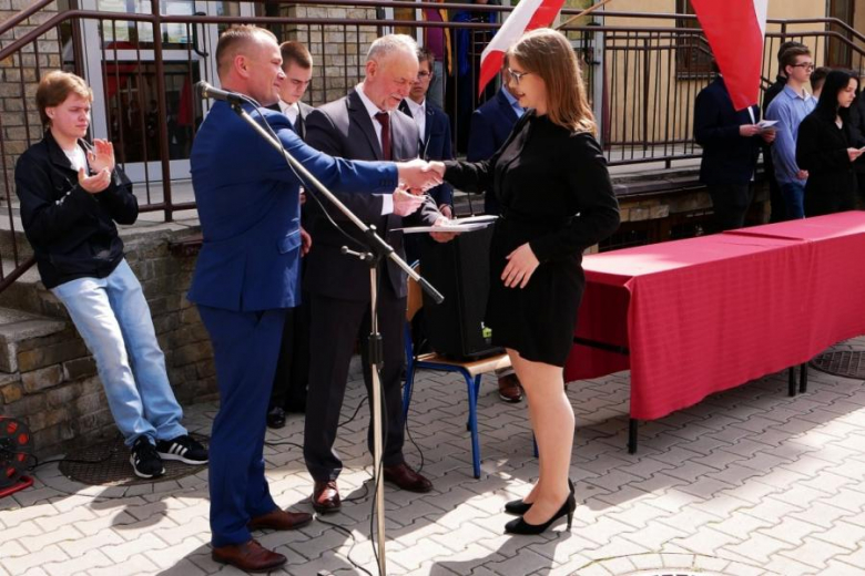 Pożegnanie maturzystów