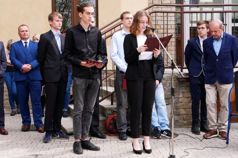 Pożegnanie maturzystów