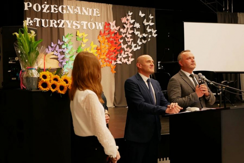 Pożegnanie maturzystów