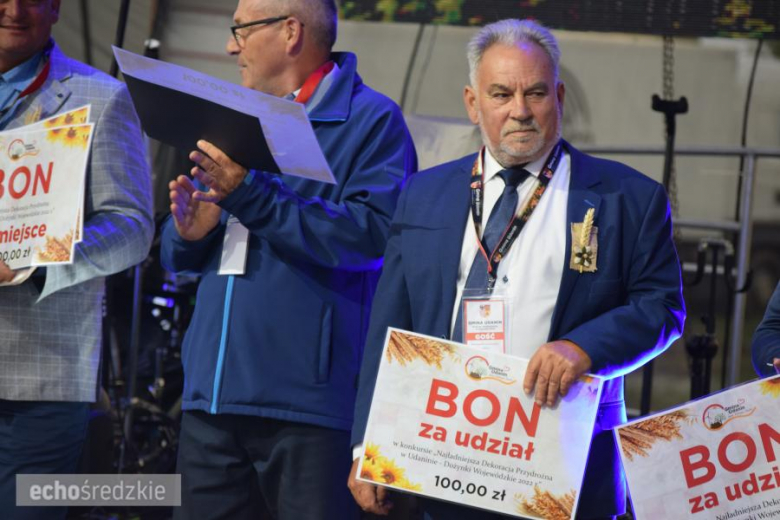 Dożynki Wojewódzkie w Udaninie