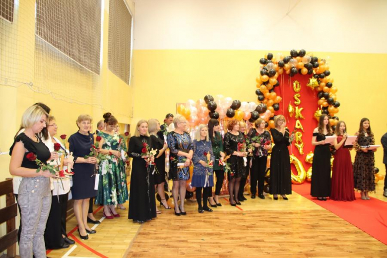 Wójt Gminy Udanin Wojciech Płaziuk uczestniczył dziś w obchodach święta Edukacji Narodowej