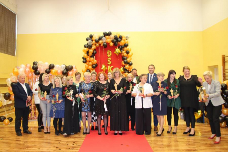 Wójt Gminy Udanin Wojciech Płaziuk uczestniczył dziś w obchodach święta Edukacji Narodowej