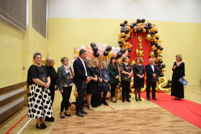 Wójt Gminy Udanin Wojciech Płaziuk uczestniczył dziś w obchodach święta Edukacji Narodowej