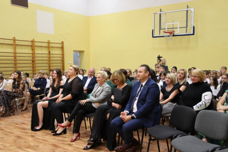 Wójt Gminy Udanin Wojciech Płaziuk uczestniczył dziś w obchodach święta Edukacji Narodowej