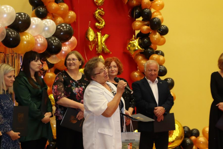 Wójt Gminy Udanin Wojciech Płaziuk uczestniczył dziś w obchodach święta Edukacji Narodowej