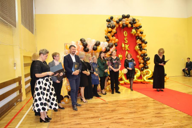 Wójt Gminy Udanin Wojciech Płaziuk uczestniczył dziś w obchodach święta Edukacji Narodowej