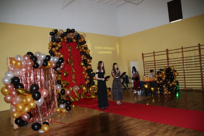 Wójt Gminy Udanin Wojciech Płaziuk uczestniczył dziś w obchodach święta Edukacji Narodowej