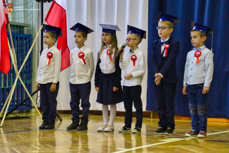 28 października br. odbyło się kolejne pasowanie pierwszaków, tym razem w Szkole Podstawowej w Udani