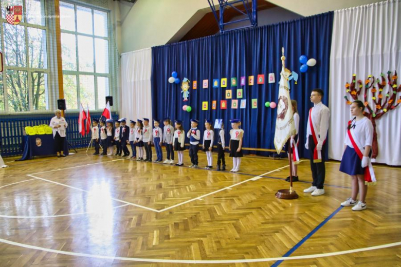 28 października br. odbyło się kolejne pasowanie pierwszaków, tym razem w Szkole Podstawowej w Udani