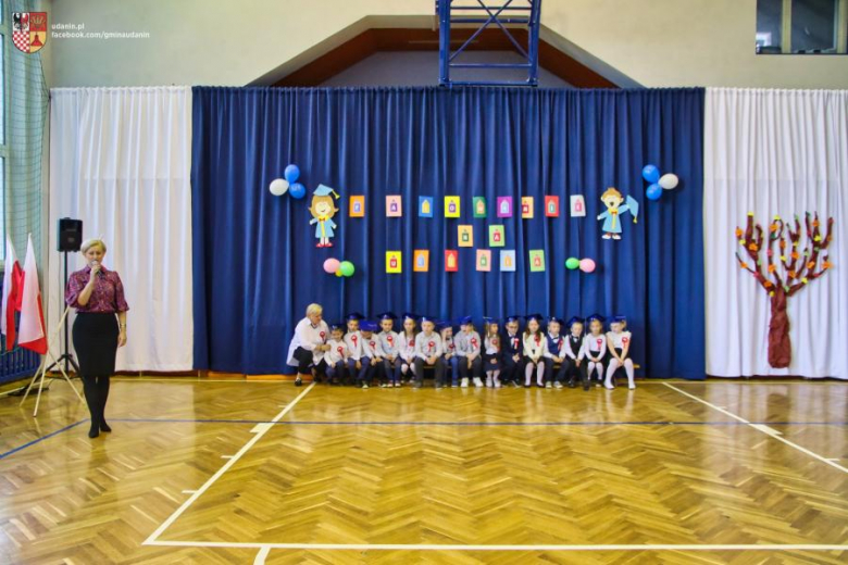 28 października br. odbyło się kolejne pasowanie pierwszaków, tym razem w Szkole Podstawowej w Udani