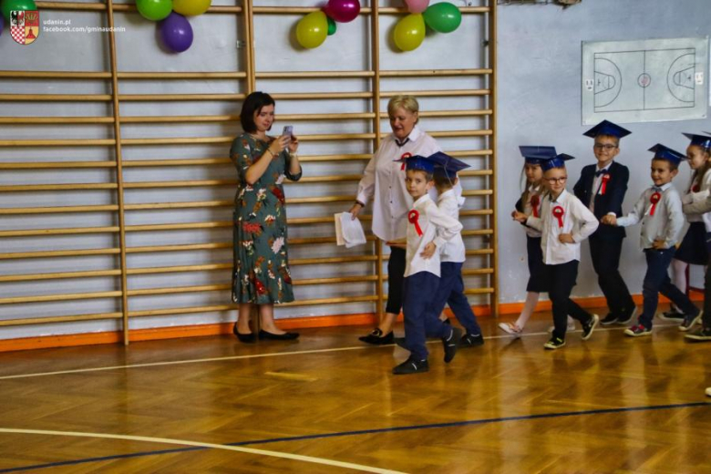 28 października br. odbyło się kolejne pasowanie pierwszaków, tym razem w Szkole Podstawowej w Udani