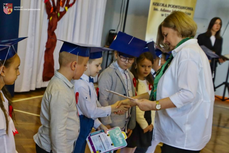 28 października br. odbyło się kolejne pasowanie pierwszaków, tym razem w Szkole Podstawowej w Udani