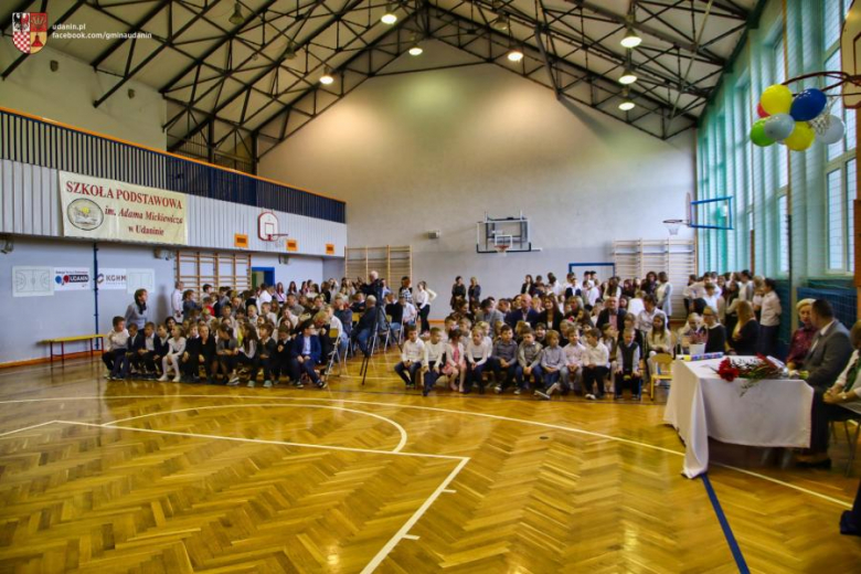 28 października br. odbyło się kolejne pasowanie pierwszaków, tym razem w Szkole Podstawowej w Udani