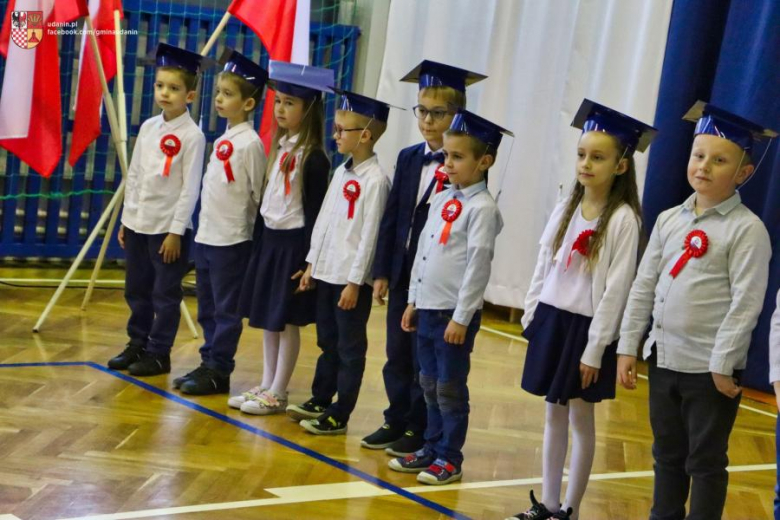 28 października br. odbyło się kolejne pasowanie pierwszaków, tym razem w Szkole Podstawowej w Udani