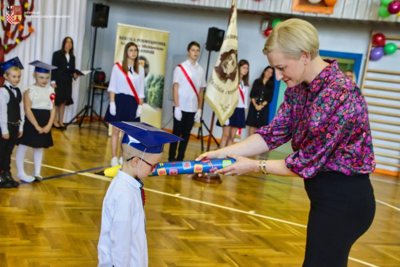 28 października br. odbyło się kolejne pasowanie pierwszaków, tym razem w Szkole Podstawowej w Udani