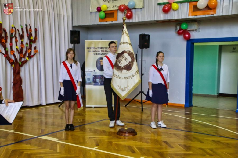 28 października br. odbyło się kolejne pasowanie pierwszaków, tym razem w Szkole Podstawowej w Udani