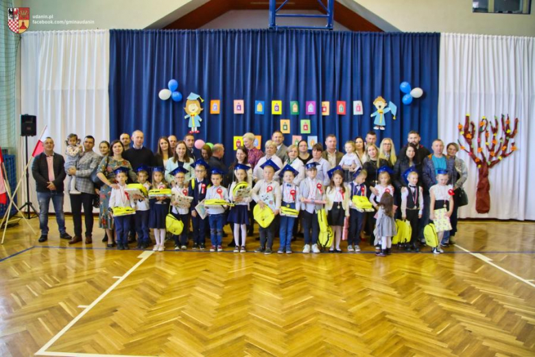 28 października br. odbyło się kolejne pasowanie pierwszaków, tym razem w Szkole Podstawowej w Udani
