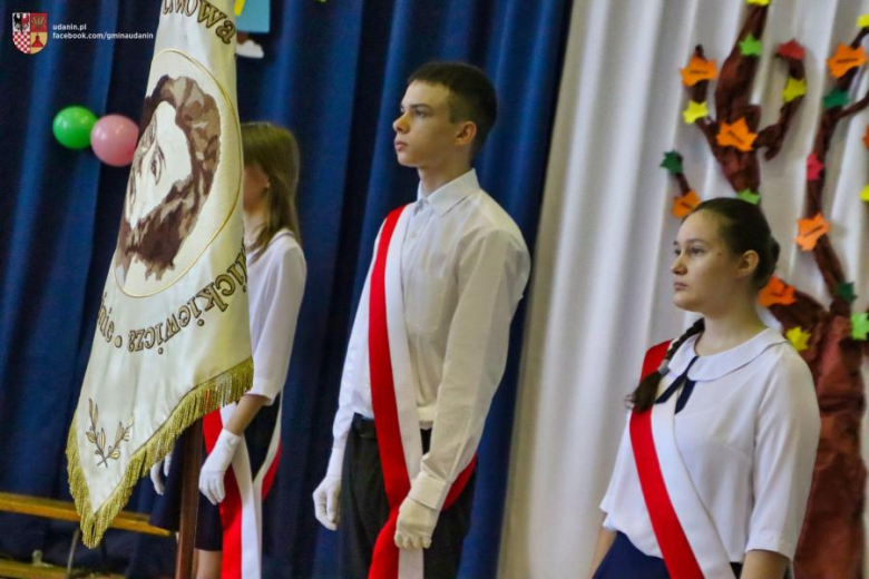 28 października br. odbyło się kolejne pasowanie pierwszaków, tym razem w Szkole Podstawowej w Udani