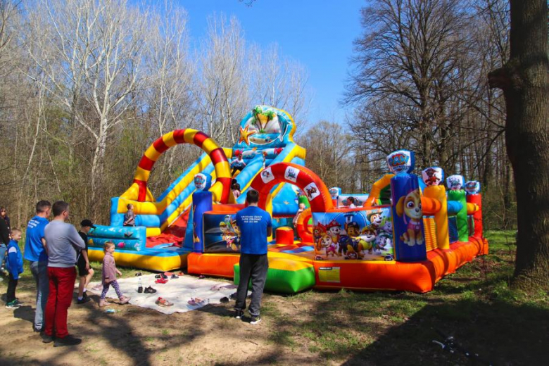 Otwarcie boiska w Różanej