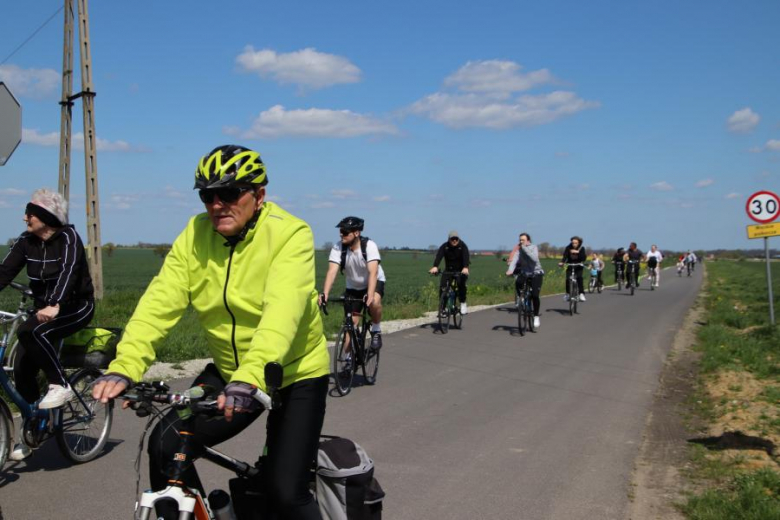 Wiosenny Rajd Rowerowy w gminie Udanin