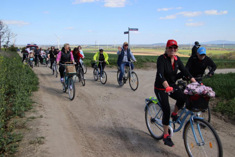 Wiosenny Rajd Rowerowy w gminie Udanin