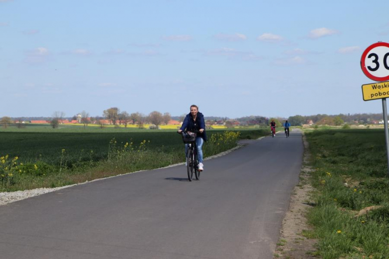 Wiosenny Rajd Rowerowy w gminie Udanin