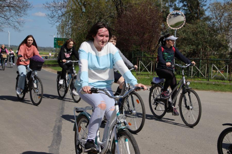 Wiosenny Rajd Rowerowy w gminie Udanin