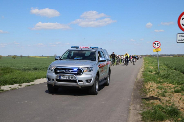 Wiosenny Rajd Rowerowy w gminie Udanin