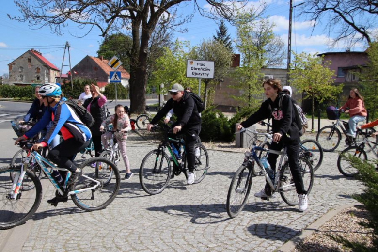 Wiosenny Rajd Rowerowy w gminie Udanin