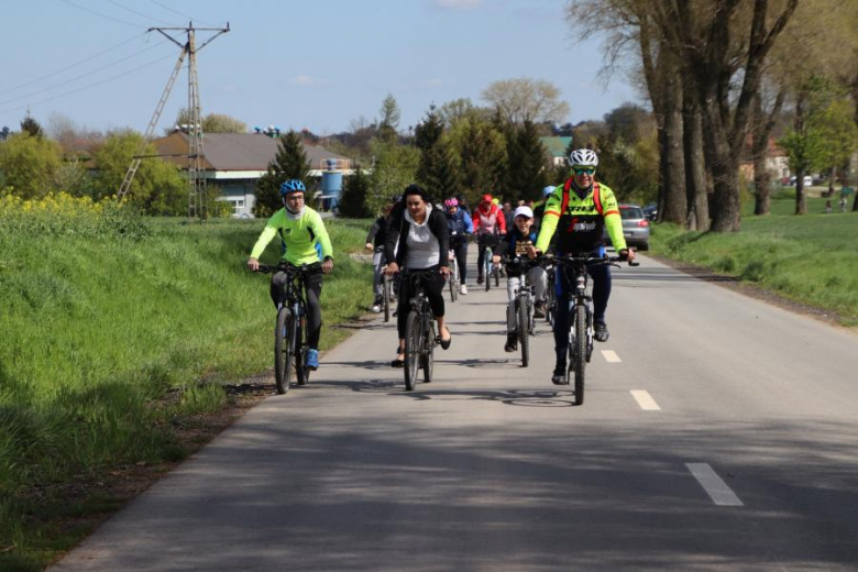 Wiosenny Rajd Rowerowy w gminie Udanin