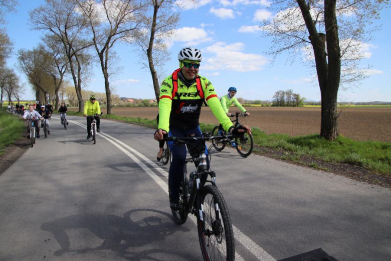 Wiosenny Rajd Rowerowy w gminie Udanin