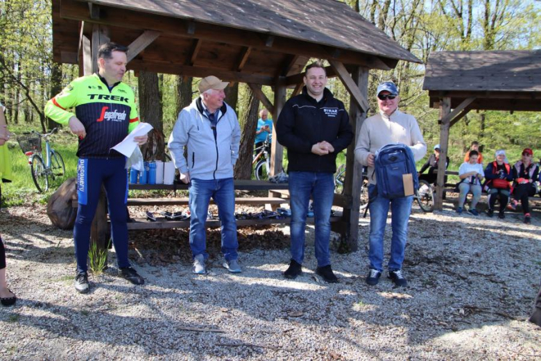 Wiosenny Rajd Rowerowy w gminie Udanin