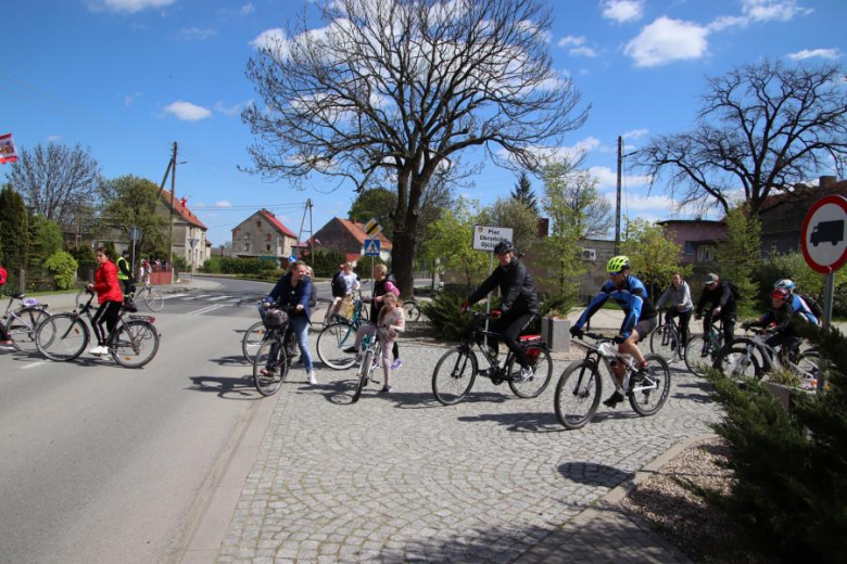 Wiosenny Rajd Rowerowy w gminie Udanin