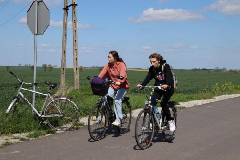 Wiosenny Rajd Rowerowy w gminie Udanin